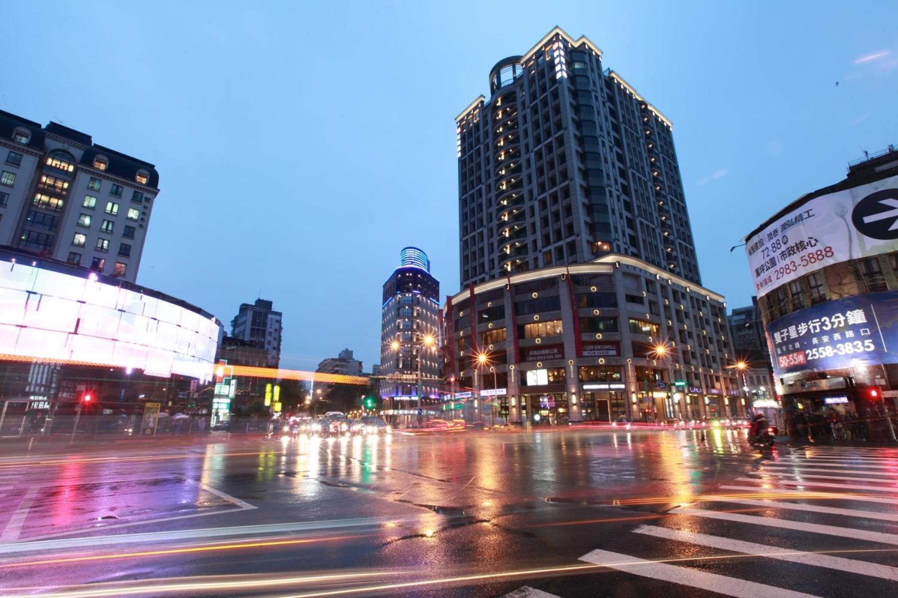 晶城青年旅館 4F Taipei Luaran gambar